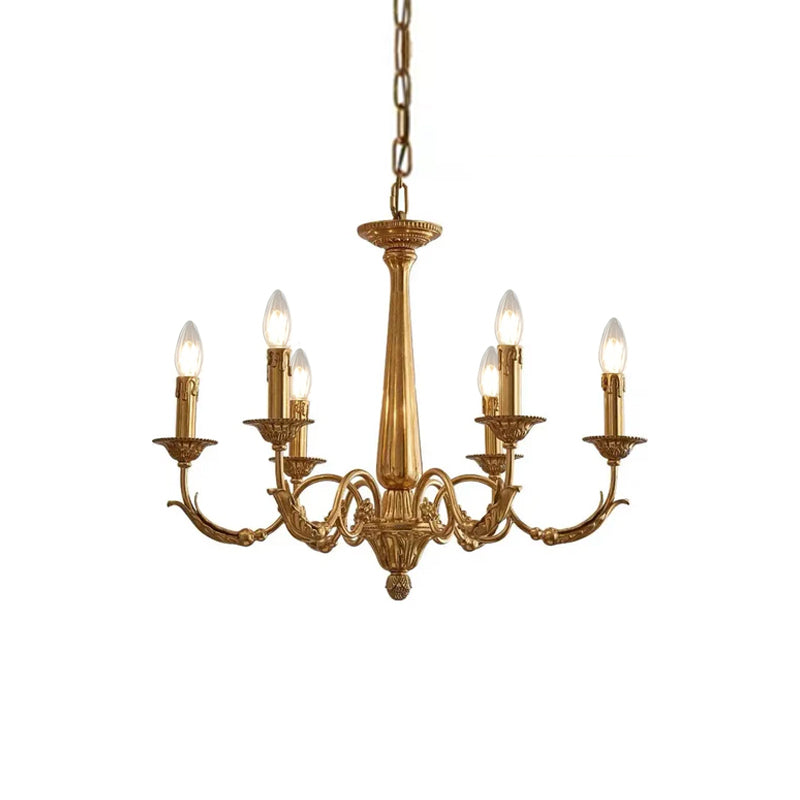 Candle Brass Chandelier