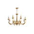 Candle Brass Chandelier