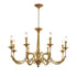 Candle Brass Chandelier