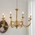 Candle Brass Chandelier