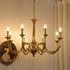 Candle Brass Chandelier