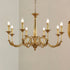 Candle Brass Chandelier