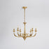 Candle Brass Chandelier