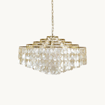 Capiz Chandelier