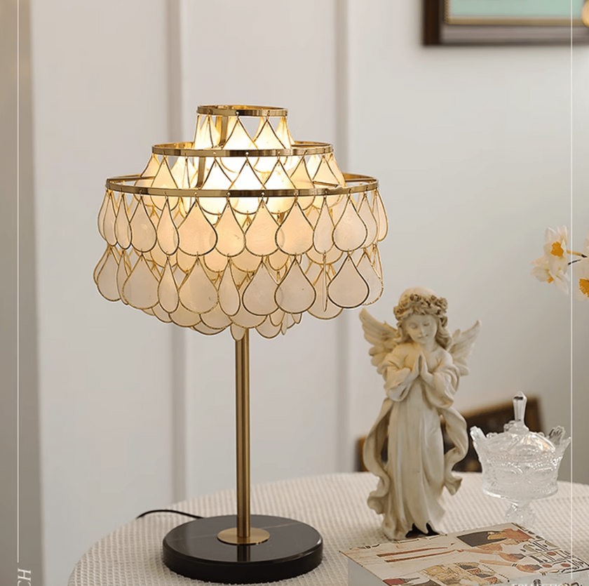 Capiz Table Lamp