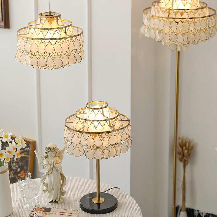 Capiz Table Lamp
