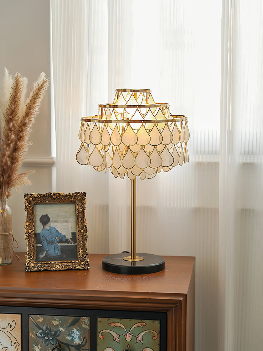 Capiz Table Lamp