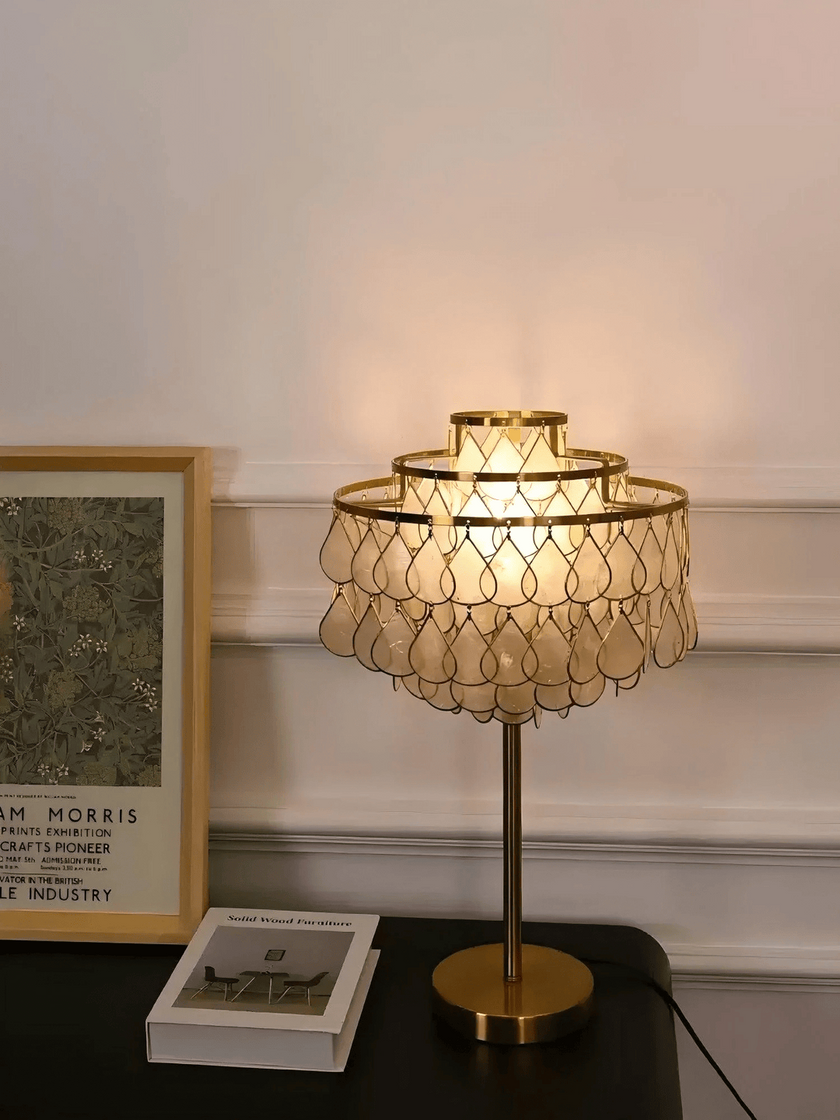 Capiz Table Lamp