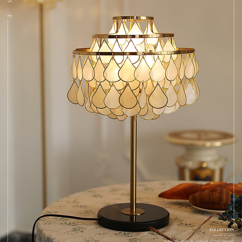 Capiz Table Lamp