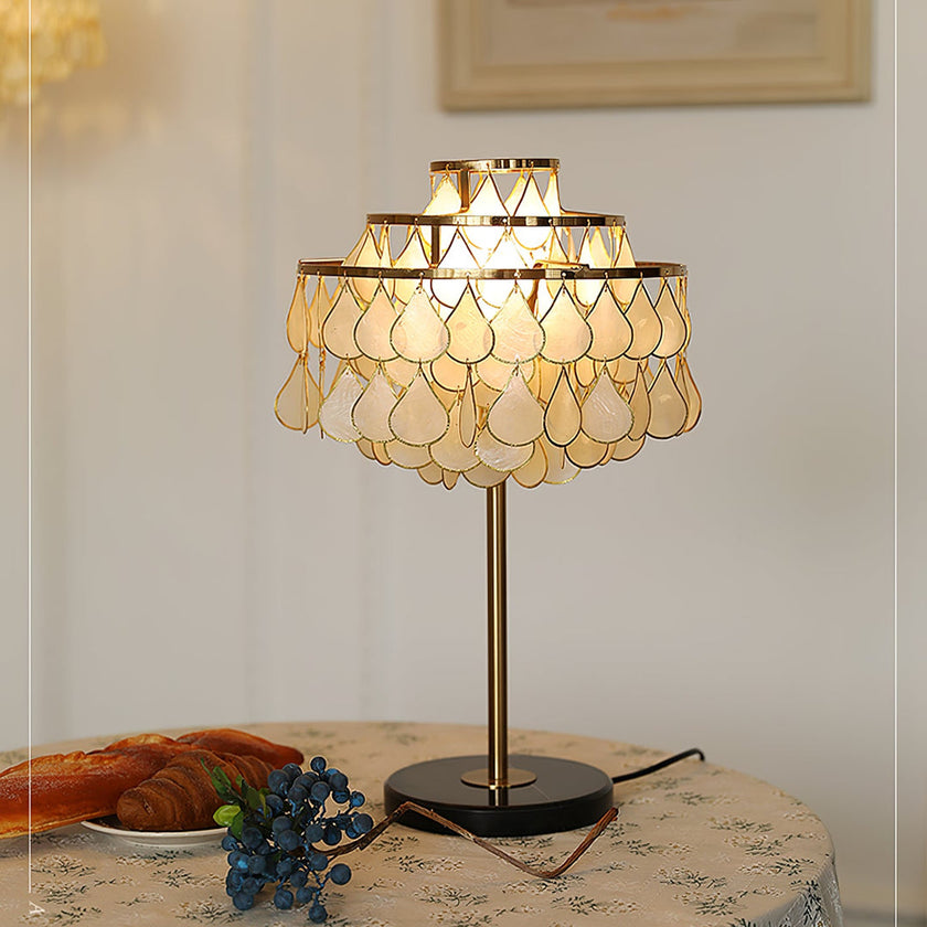 Capiz Table Lamp