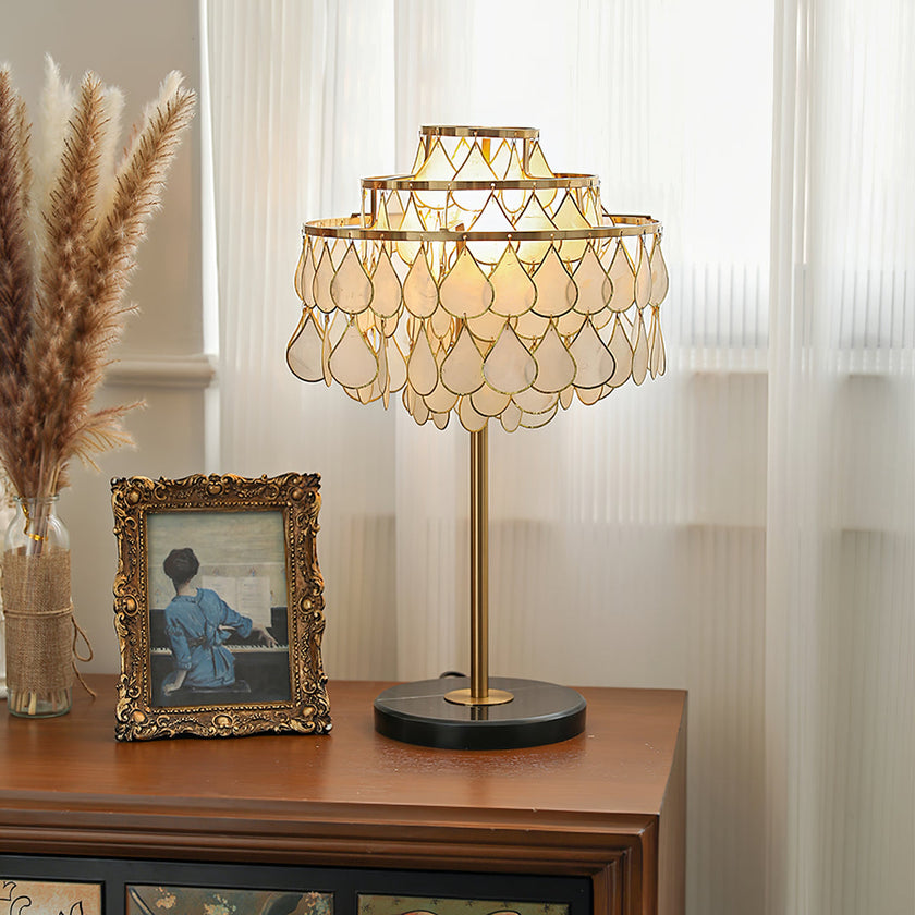 Capiz Table Lamp