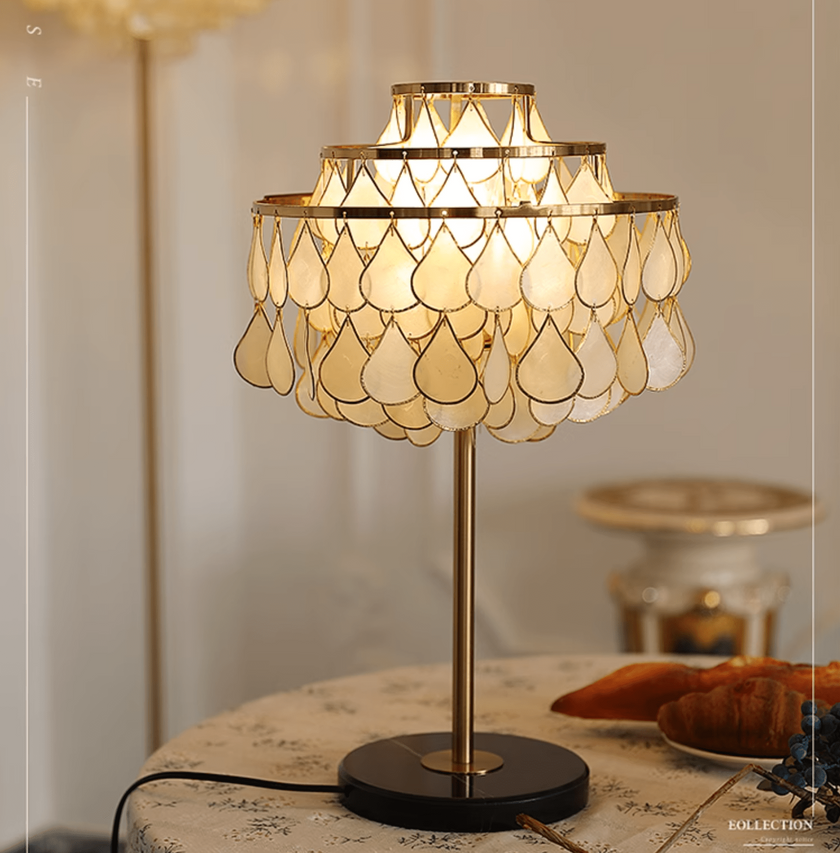 Capiz Table Lamp