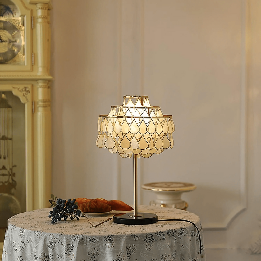 Capiz Table Lamp