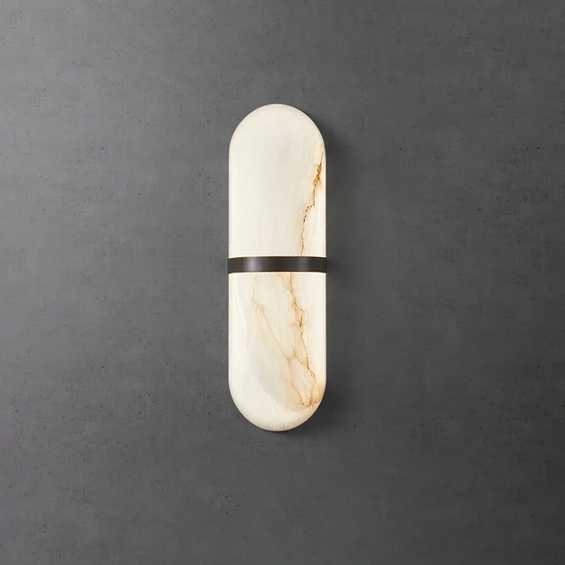 Capsule Alabaster Wall Light