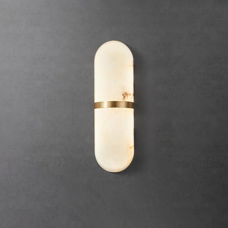 Capsule Alabaster Wall Light