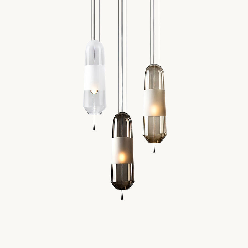 Capsule Glass Pendant Light