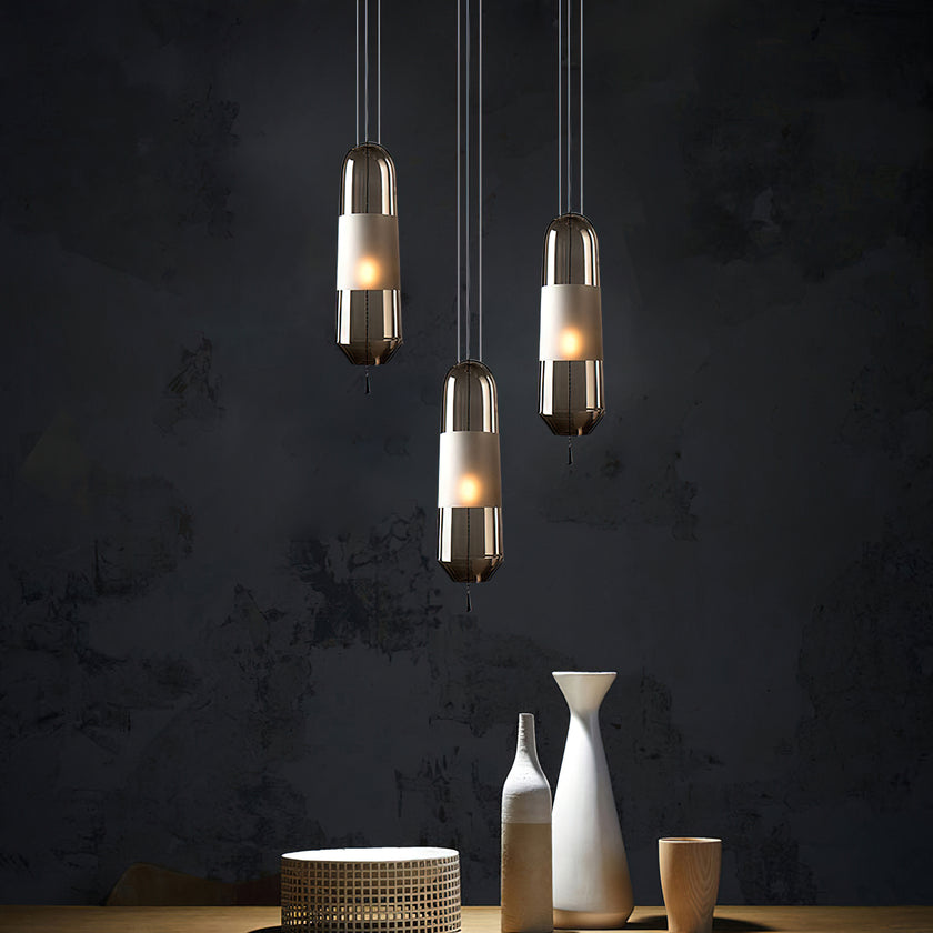 Capsule Glass Pendant Light