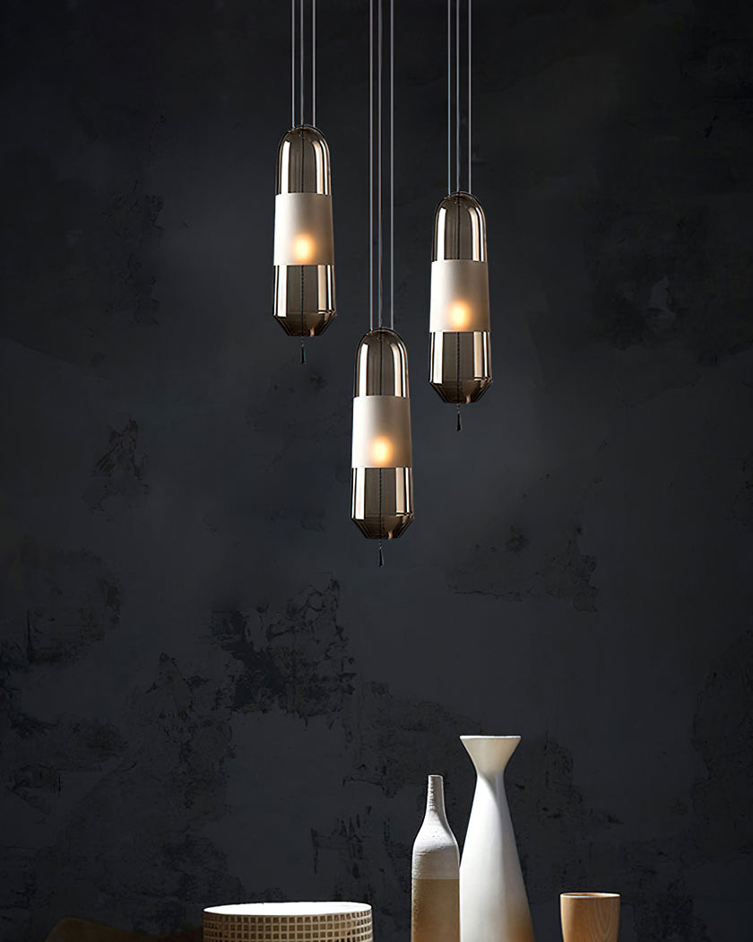 Capsule Glass Pendant Light