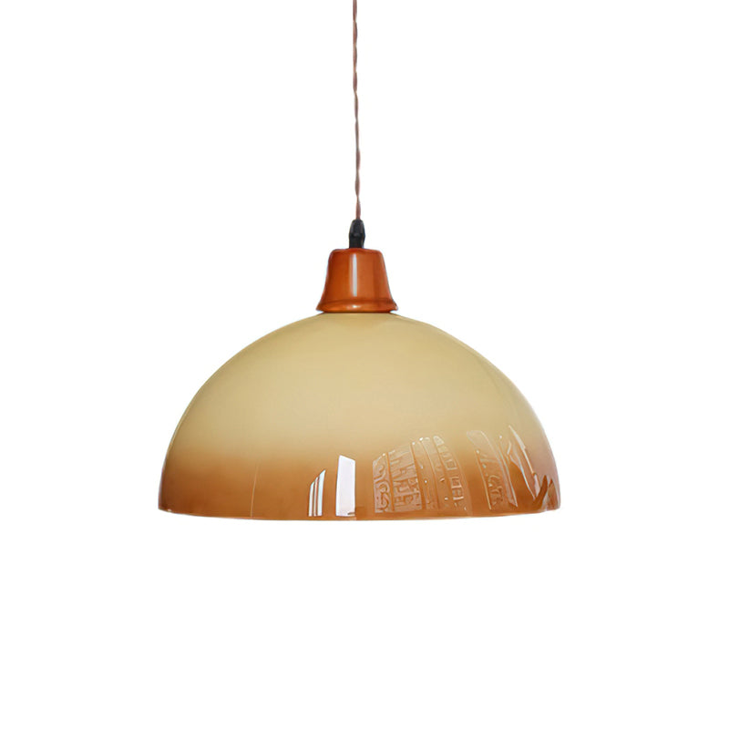 Caramel Glass Retro Pendant Lamp