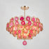 Lustre en cornaline