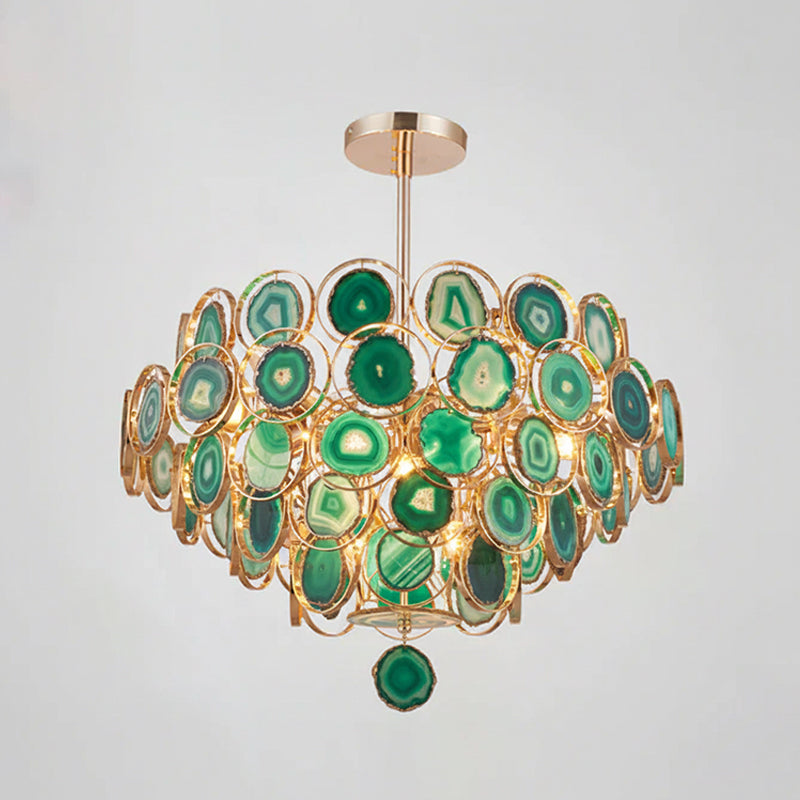 Lustre en cornaline