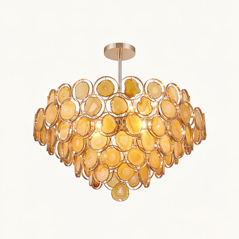 Lustre en cornaline