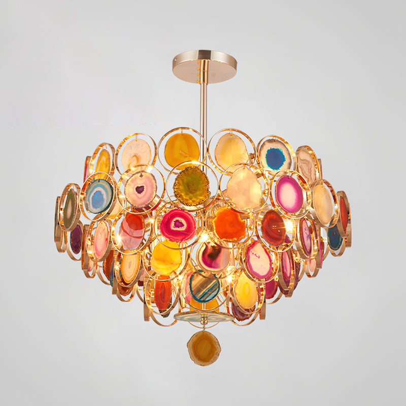 Lustre en cornaline
