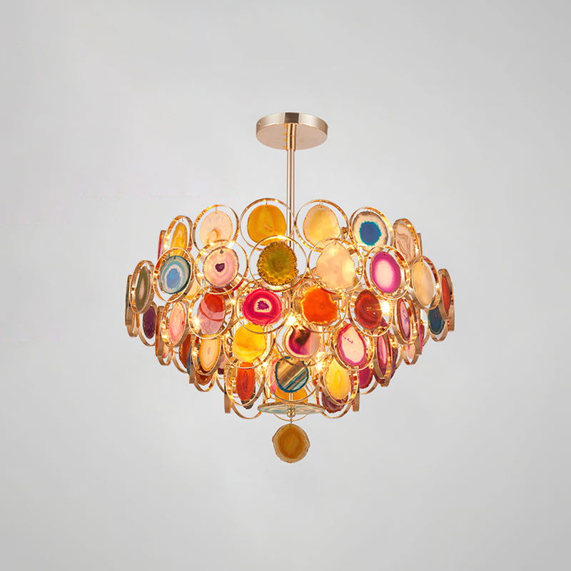Lustre en cornaline
