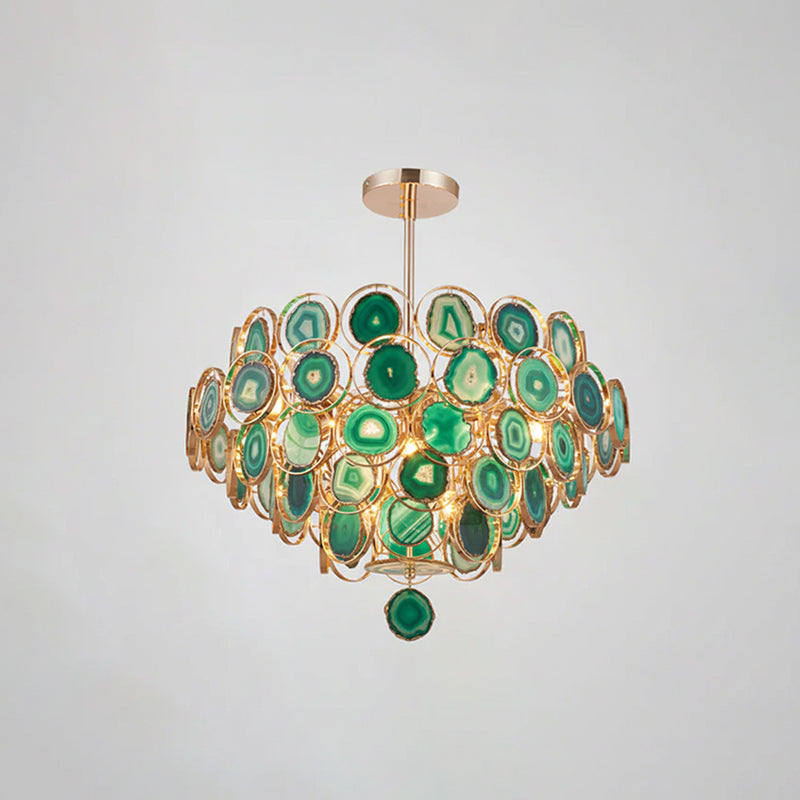 Lustre en cornaline