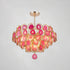 Lustre en cornaline