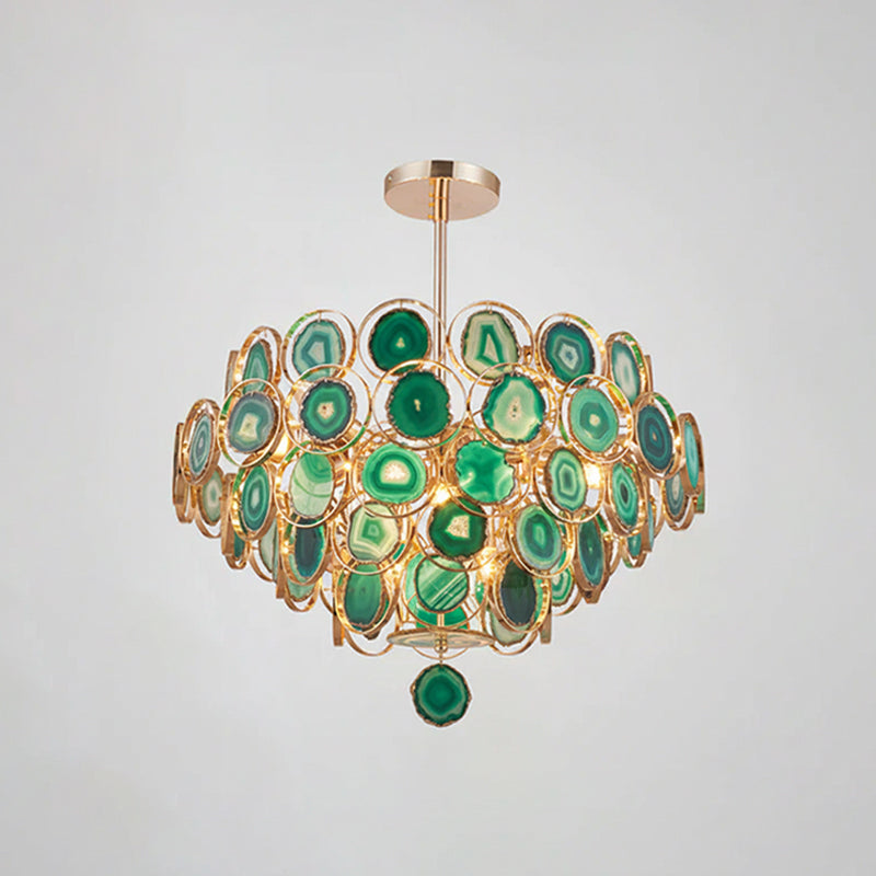 Lustre en cornaline