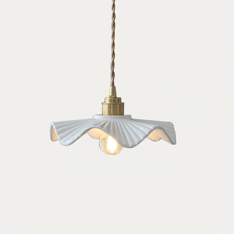 Ceramic Wave Flower Pendant Lamp – detail 13