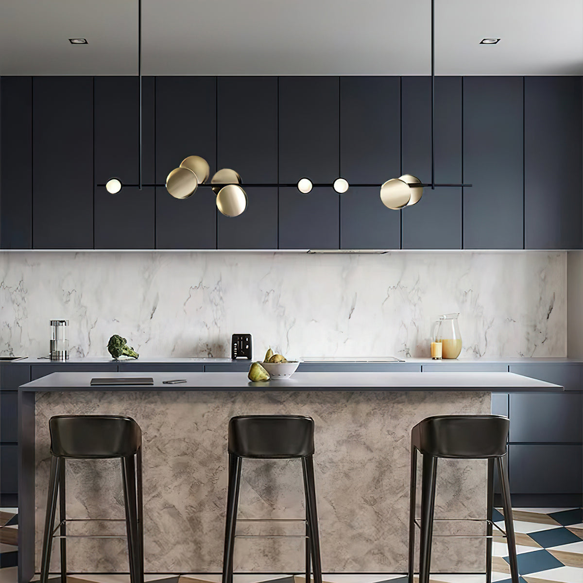 Cilon Disc Pendant Light – detail 2
