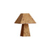 Clburl Burl Wood Table Lamp