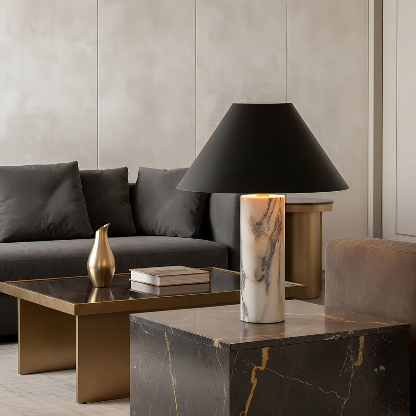 Cline Marble Table Lamp