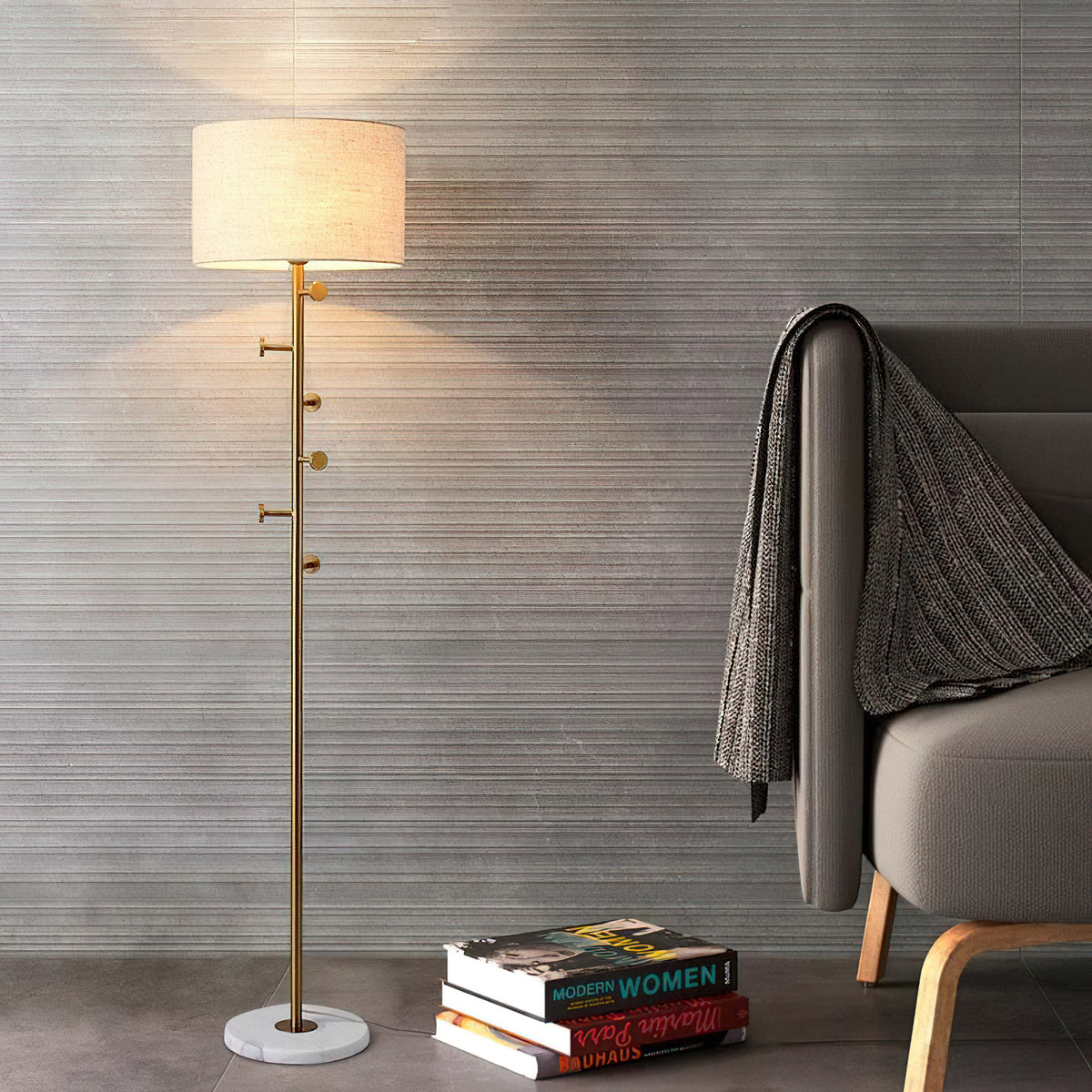 Clothes Rack Floor Lamp – detail 2