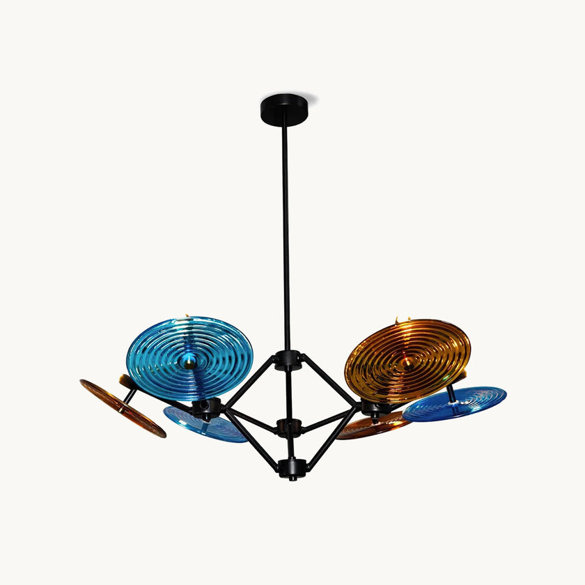 Colorful Rotary Chandelier