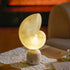 Conch Alabaster Table Lamp
