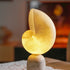 Conch Alabaster Table Lamp