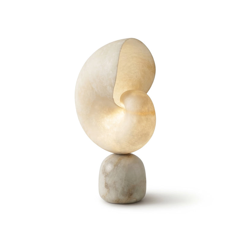 Conch Alabaster Table Lamp