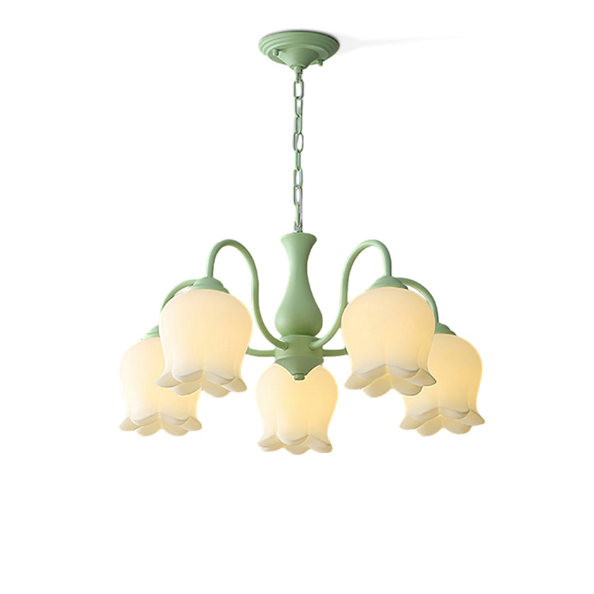 Cone Flower Chandelier