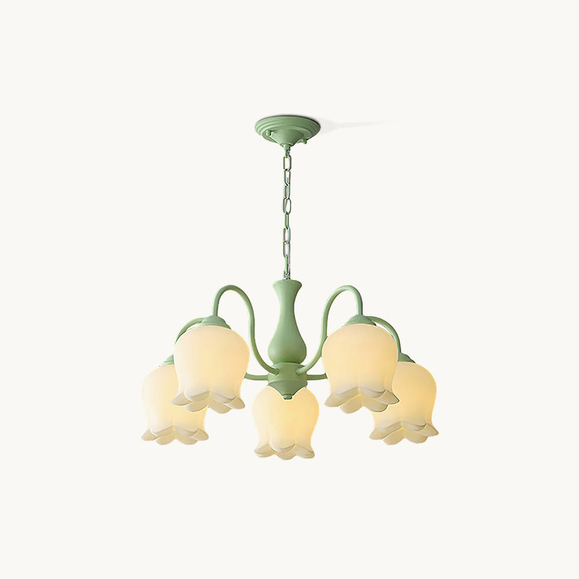 Cone Flower Chandelier