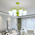 Cream Glass Ball  Chandelier