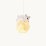 Colgante de Lámpara Animal Estilo Crema