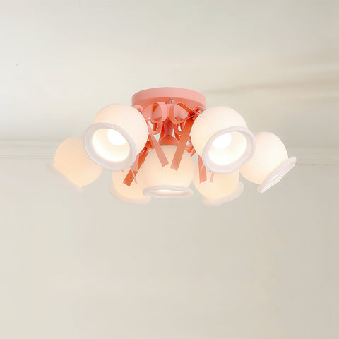 Cream Glass Bud Ceiling lamp – detail 16
