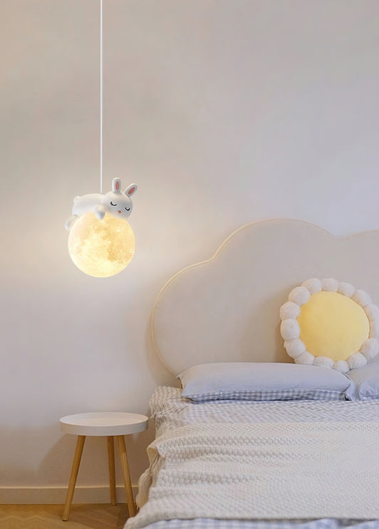 Cream Style Animal Pendant Lamp