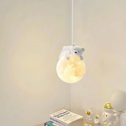 Cream Style Animal Pendant Lamp