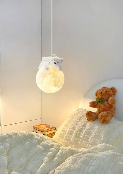 Cream Style Animal Pendant Lamp