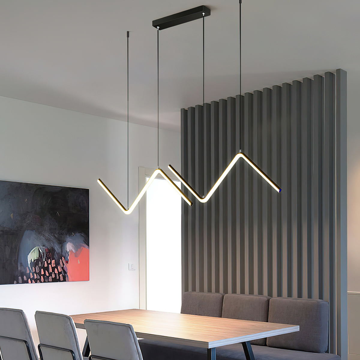 Creative Silicone Line Pendant Lamp – detail 2