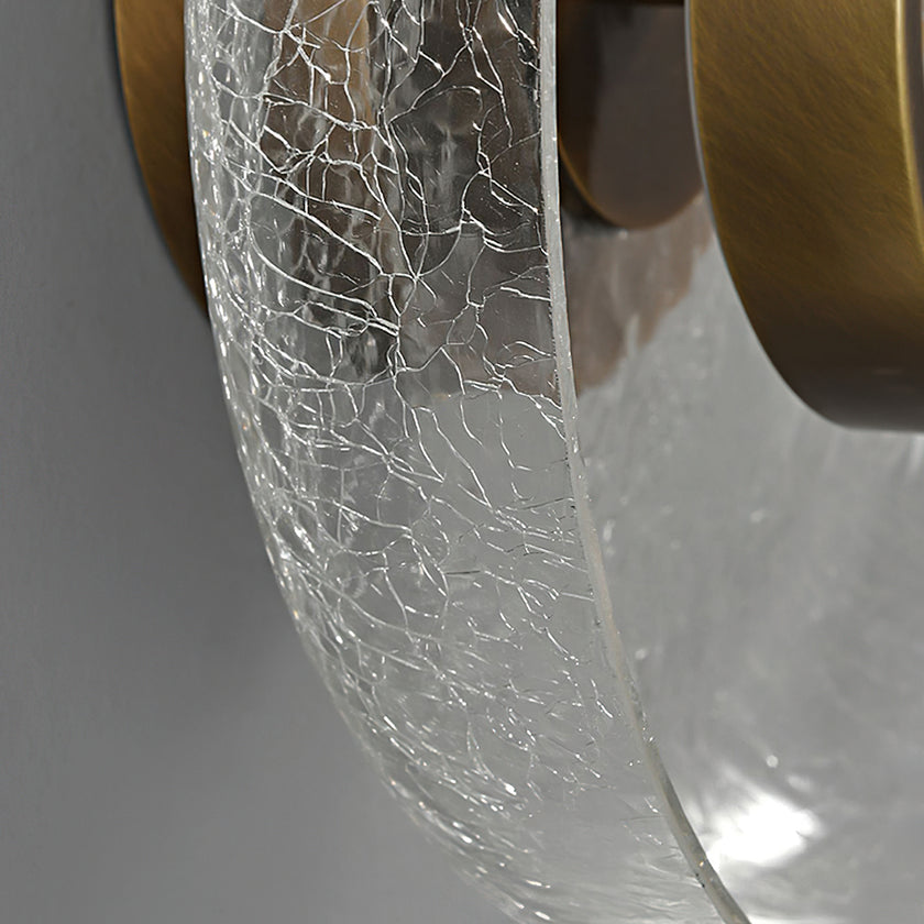 Crispin Crackle Wall Lamp